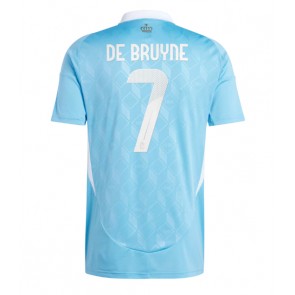 Belgie Kevin De Bruyne #7 Venkovní Dres ME 2024 Krátký Rukáv